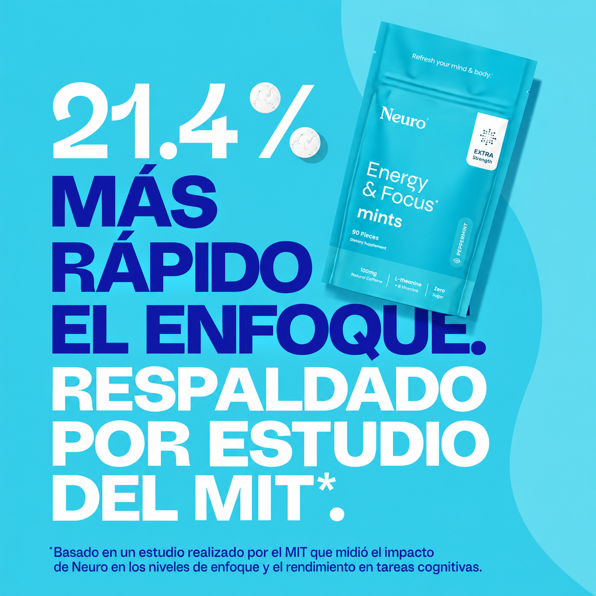 Desbloque tu potencial, mas enfoque y mas energia Neuronal