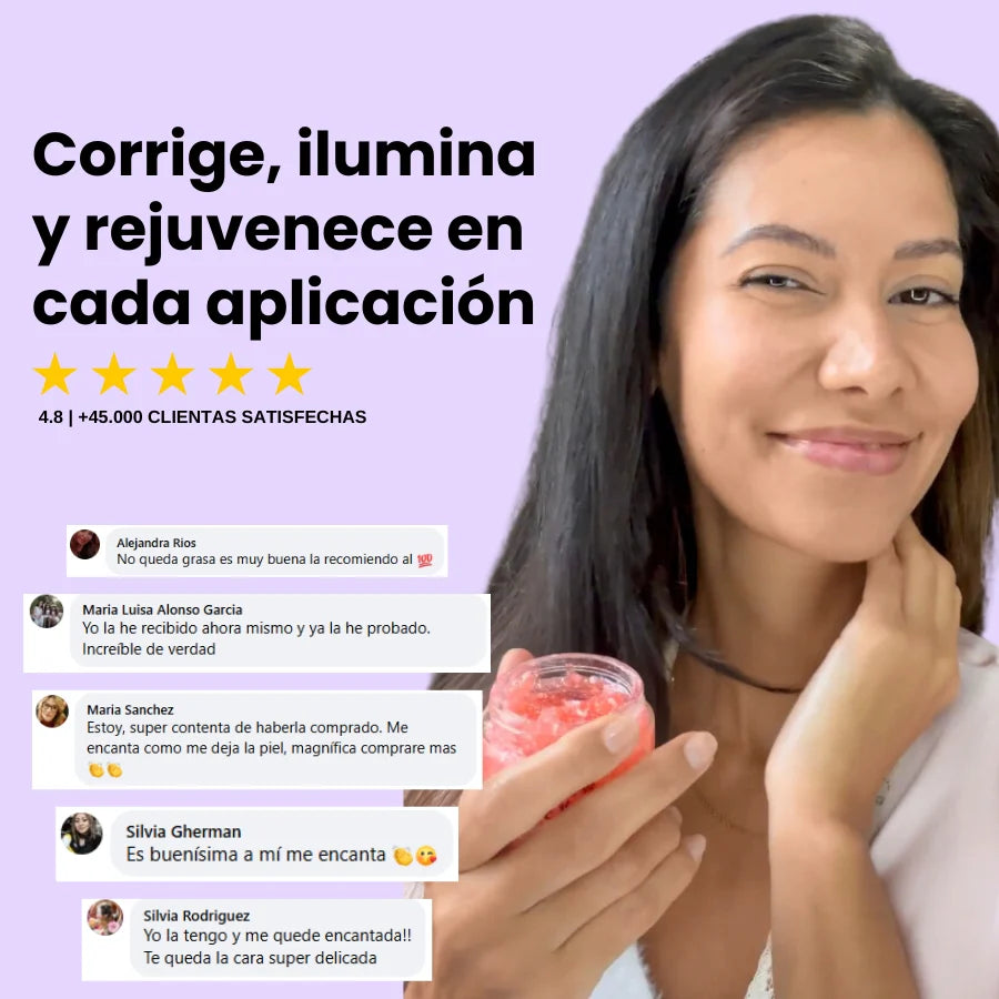 ✨FORMULA COREANA - UNA PIEL DE PORCELANA AL INSTANTE MIENTRAS REDUCES ARRUGAS